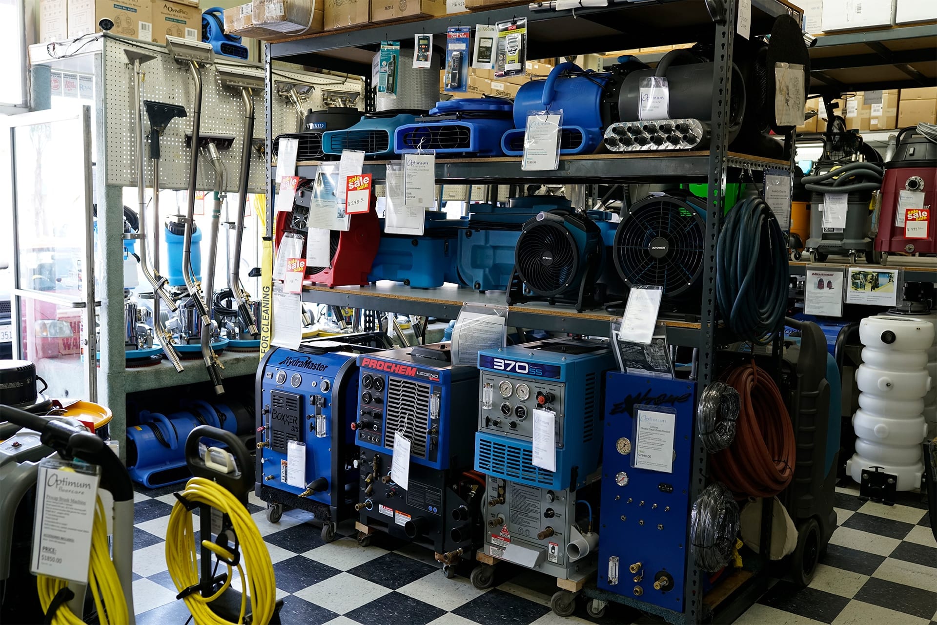 Optimum Floorcare in San Diego County,CA Floor care equipment repair